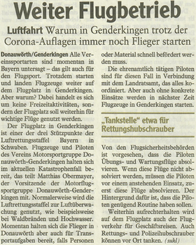 Donauwörther Zeitung 26.03.2020
