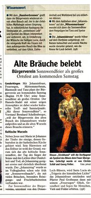 Donauwörther Zeitung 17.06.2010