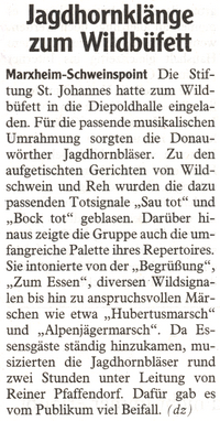 Donauwörther Zeitung vom 18.11.2015