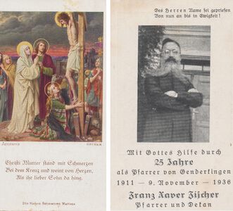 l25 Jahre Priester in Genderkingen 09.11.1936