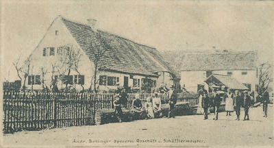 Ausschnitt aus der Postkarte von 1903