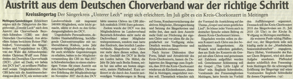 Donauwörther Zeitung 07.03.2018