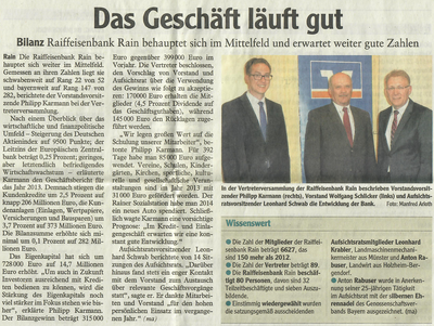Donauwörther Zeitung 27.05.2014